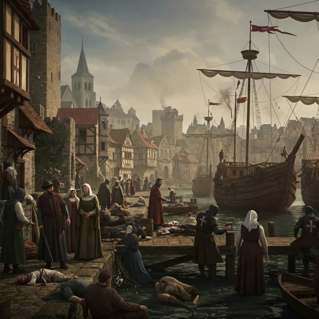 Gemini_Generated_Image_9yy0be9yy0be9yy0-4-1024x1024 Como a Peste Negra Mudou a Sociedade Europeia