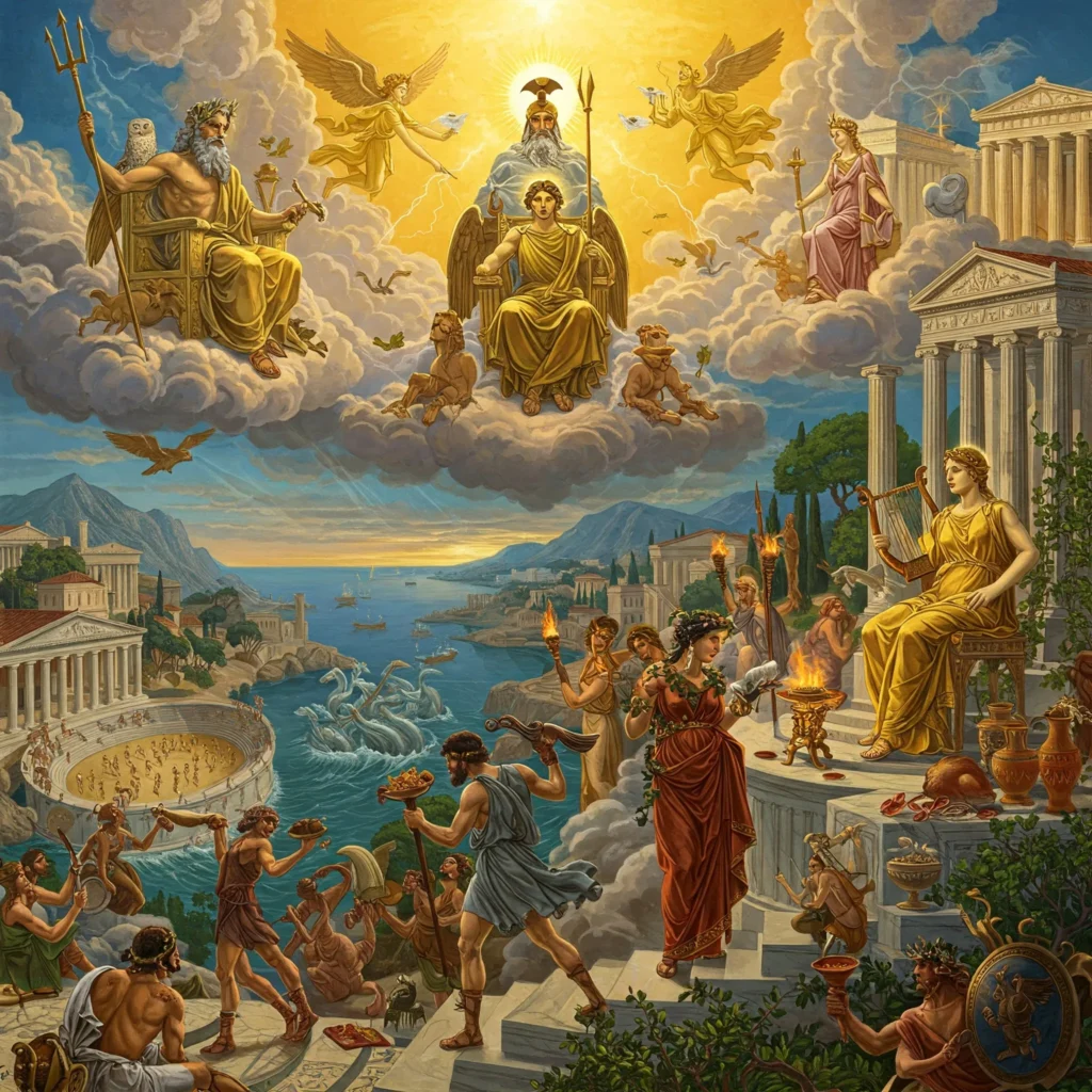 Gemini_Generated_Image_oycjsaoycjsaoycj-1024x1024 Qual Era a Religião dos Povos Antigos?