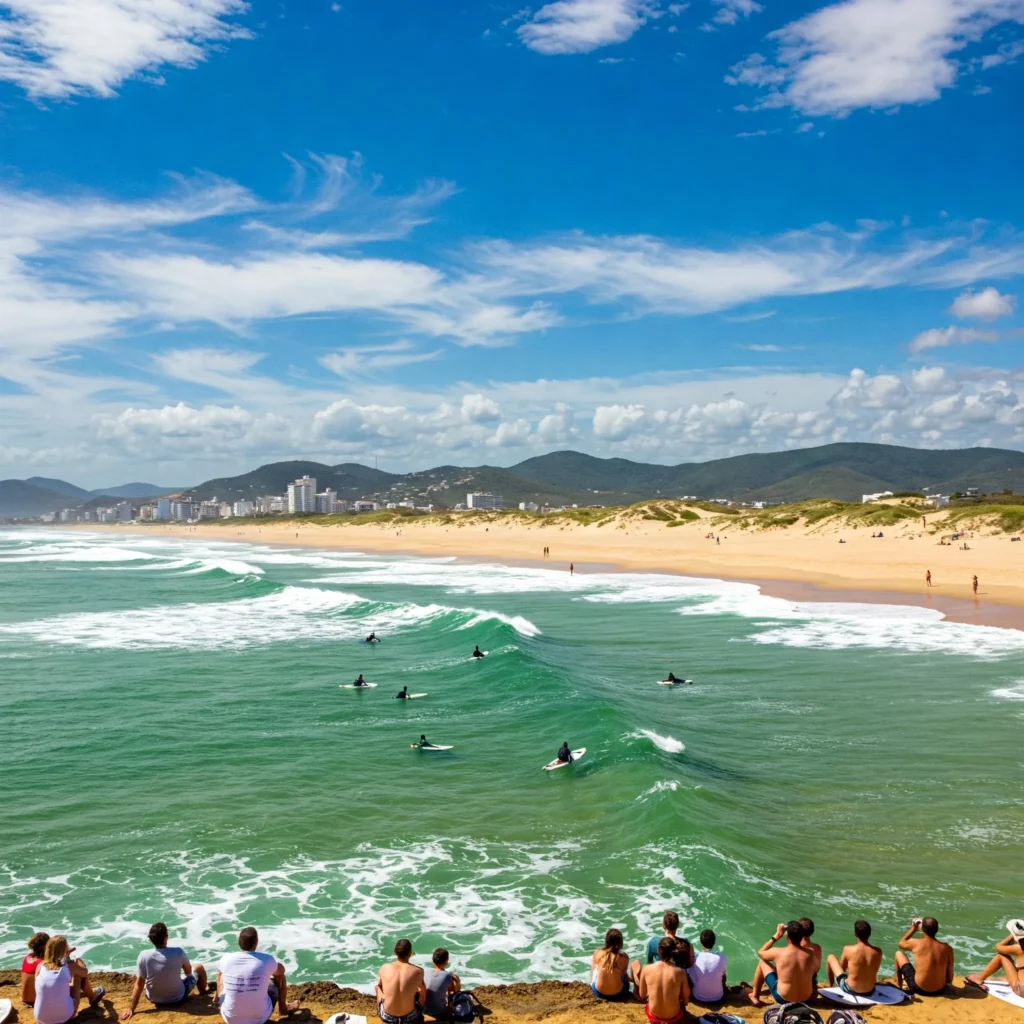 Praia-da-Joaquina-em-Florianopolis-1024x1024 Conheça os Melhores Lugares para Surfar no Brasil e no Mundo