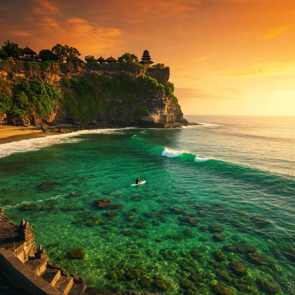 Uluwatu-em-Bali-1024x1024 Conheça os Melhores Lugares para Surfar no Brasil e no Mundo