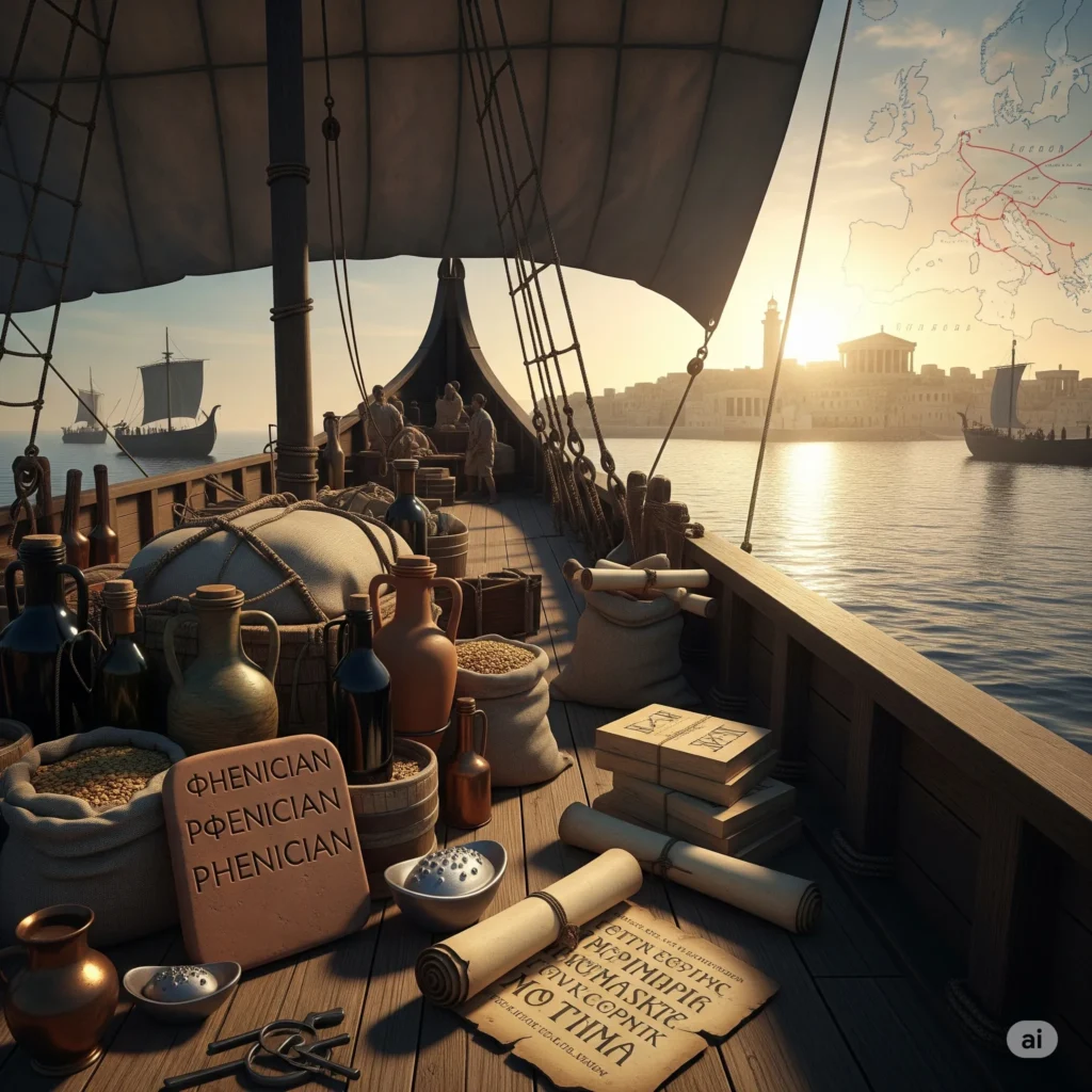 Gemini_Generated_Image_xur7ydxur7ydxur7-2-1024x1024 As Rotas Comerciais Que Moldaram o Mundo Antigo